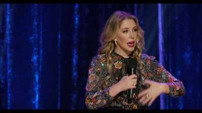 And as we saw her off,
a man next to us said, - Katherine Ryan: Glitter Room