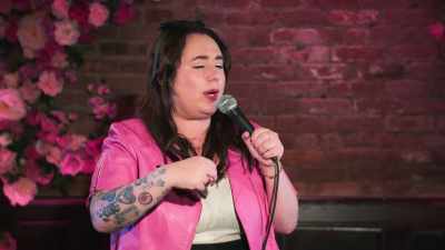 And he asks,
"Hey, where's the frozen fruit?" - Liza Treyger: Night Owl