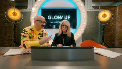 And at the minute, it looks like a model - Glow Up: Britain's Next Make-Up Star