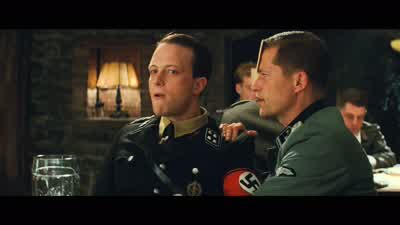 And at this range, I'm a real Fredrick Zoller. - Inglourious Basterds