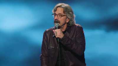 - And...
- (AUDIENCE LAUGHING) - Marc Maron: From Bleak to Dark