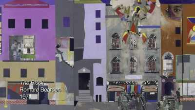 And they became his projections,
which was the work that, um, - Black Art: In the Absence of Light