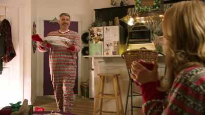 And behold, the yule log. - A Carol for Two