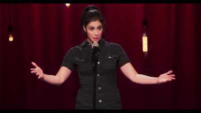 - And yet being wrong, in my opinion.
- [audience laughing] - Sarah Silverman: A Speck of Dust