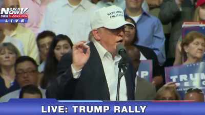 And believe me, she has
tremendous hate in her heart. - Trump: The Art of the Insult