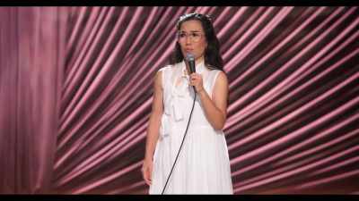 And Blake was like,
"But that's too small for tea." - Ali Wong: Single Lady