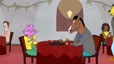 And bojack horseman in the same roomWhat is this a crossover episode - BoJack Horseman