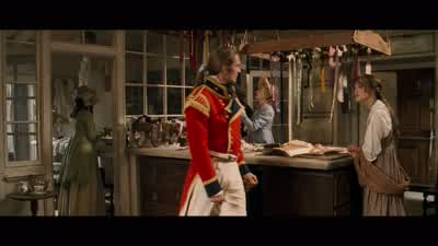 No it's true And bucklesWhen it comes to buckles I'm lostDear oh dear You must be the shame of the regimentA laughingstock What do your superiors do with you - Pride &amp; Prejudice