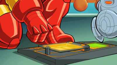 And button, button, there. - The Super Hero Squad Show