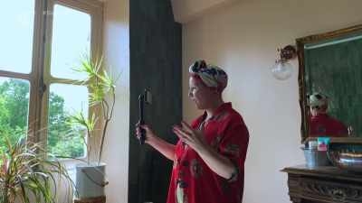 And by this point I had
little bit more confidence - Escape to the Chateau: Make Do & Mend