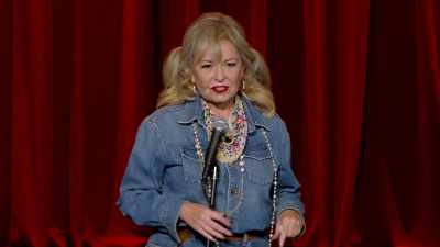 And by the way she
answered-- because it took - Roseanne Barr: Cancel This!