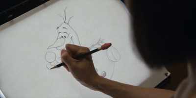 And they can be a little more
irregular and freer than Olaf, - Sketchbook
