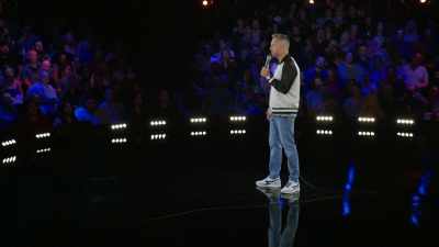 And it can become hard because
she'll hire someone to fix something. - Nate Bargatze: Hello World