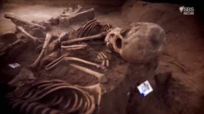 And we can clearly see - Curse of the Ancients with Alice Roberts