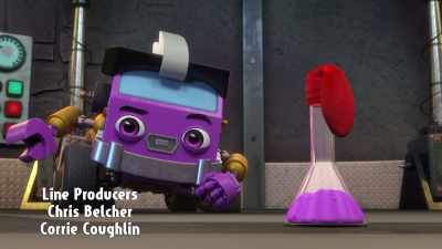 And we can heat things up with, - Mighty Monsterwheelies