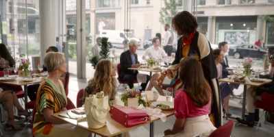 - And can I get another Cabernet?
- And what is she doing - And Just Like That…