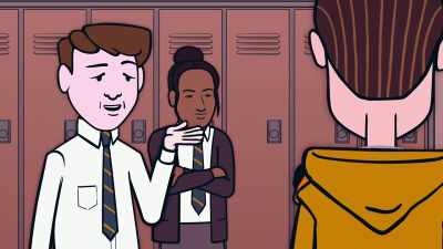 And can I
remember asking Brian,
"“What music do you like?"” - My Old School