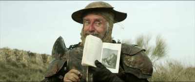And you can look
at the pictures. - The Man Who Killed Don Quixote