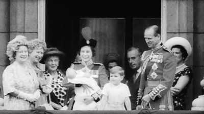 And we can see there
in these years - Elizabeth Windsor