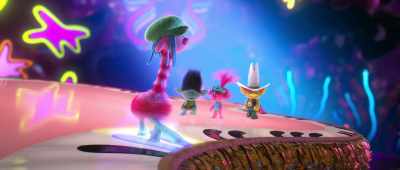 And you cannot slip - Trolls World Tour
