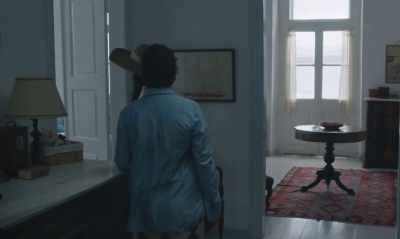 And she can't get rid of her cold, so… - The Lost Daughter