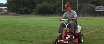 And 'cause I was a gazillionaire and I liked doing it so much - Forrest Gump