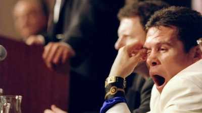 And Chávez, he would
just be stumbling in - The Golden Boy