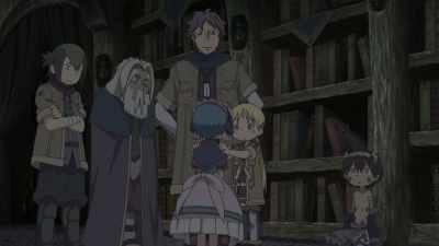 And this child started sobbing
and came rushing over to us... - Made in Abyss: Journey's Dawn