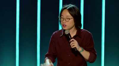 And my college buddy,
Ian, next to me, - Jimmy O. Yang: Good Deal