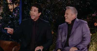 And that combined with when the monkey was resting - Friends: The Reunion