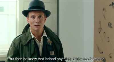 And that consequently
something has to exist.
. - Never Look Away