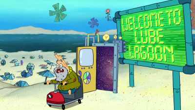 And conveniently located under the sea, - SpongeBob SquarePants Presents The Tidal Zone
