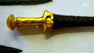 And copper and tin are used
to make bronze - - Curse of the Ancients with Alice Roberts