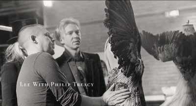 And you could see her children,
in a way, backstage, - McQueen