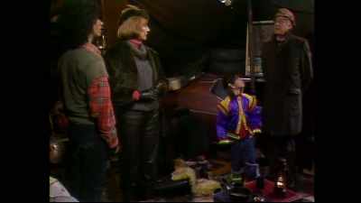 And we could stop at a place
called Fenster Hall - Punky Brewster