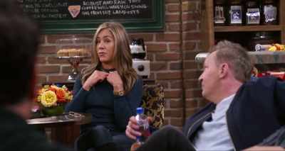 And Courteney had a pink babydoll tee - Friends: The Reunion
