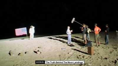 And, curiously enough,
a similar picture - American Moon