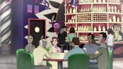 And this customer over here
is waiting on a refill! - Kite Man: Hell Yeah!