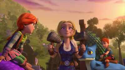 -And dancing!
-And making music with my mallets! - Dragons: Rescue Riders: Secrets of the Songwing