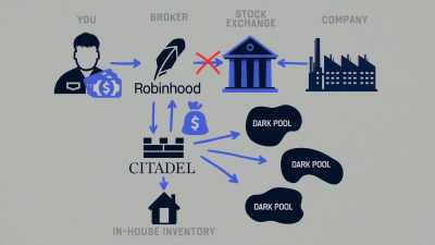 And dark pools are private exchanges - The Problem With Jon Stewart