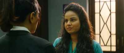 And she dashed straight to the bathroom
instead of returning on the set. - Section 375