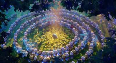 And we decided, you know,
we can't really have a funeral. - Smurfs: The Lost Village