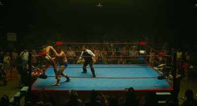 And he delivers a big blow
to the mid-section, - The Iron Claw