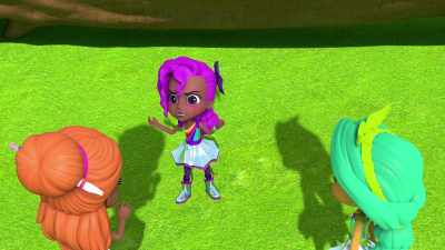 And you didn't tell me this
before we came on the mission? - Rainbow Rangers