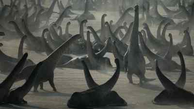 And his display has, so far, - Prehistoric Planet