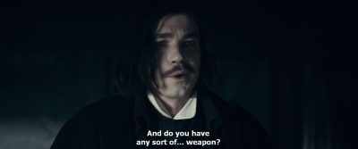 And do you have
any sort of... weapon? - Gogol. Viy