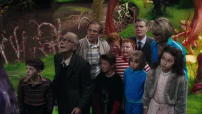 And do you like my meadowTry some of my grassPlease have a blade Please doIt's so delectable andso darn good lookingYou can eat the grassOf course you canEverythingin this room is eatableEven I'm eatableBut that is calledcannibalism my dear childrenand is - Charlie and the Chocolate Factory