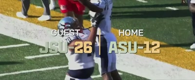 And that does it.
Jackson State moves to 5 and 0. - Coach Prime