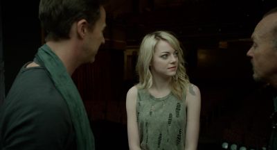 And does she talk and speak - Birdman