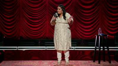 And she doesn't speak much English,
so she gets nervous to fill out - Zarna Garg: One in a Billion